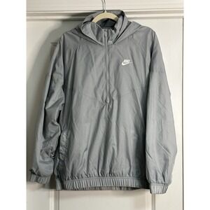 Nike, Men's Sportswear Windrunner Windbreaker Hooded 1/4 Zip‎ Jacket, Medium